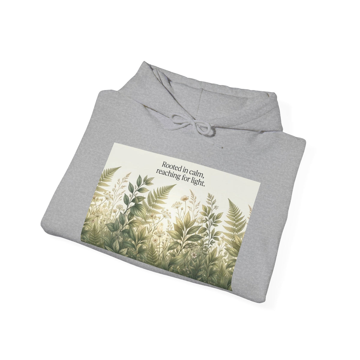 Botanical Meadow Nature Quote Unisex Heavy Blend Hoodie
