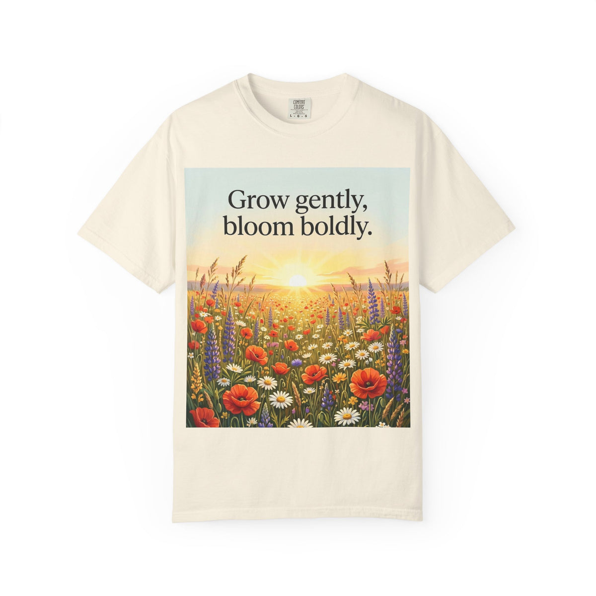 Wildflower Sunrise Premium Garment-Dyed T-Shirt | Comfort Colors 1717