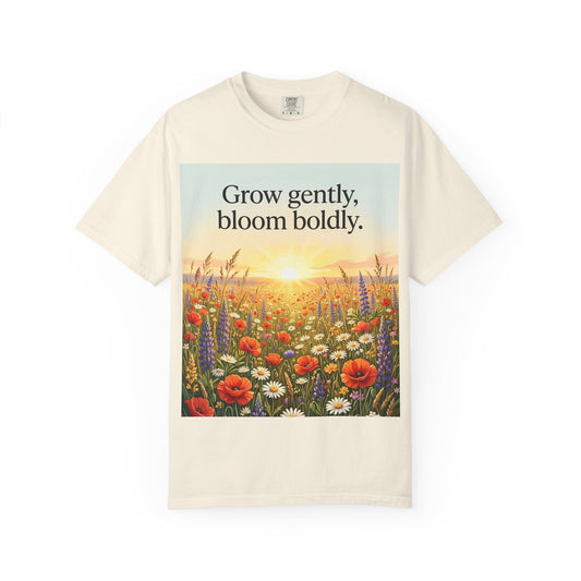 Wildflower Sunrise Premium Garment-Dyed T-Shirt | Comfort Colors 1717