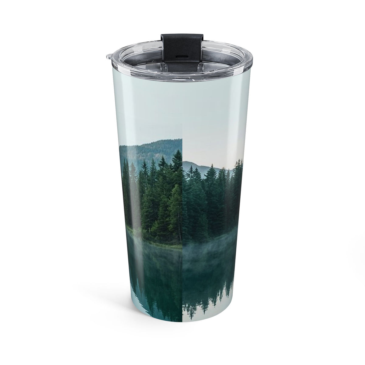Mountain Lake Nature Quote 20oz Insulated Tumbler