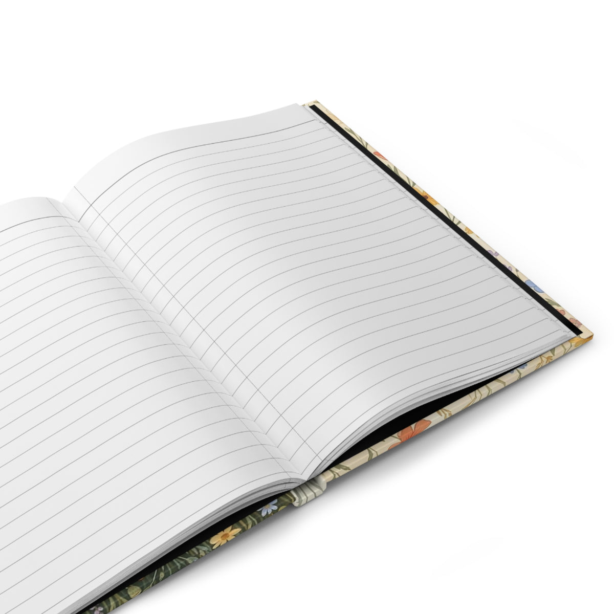 Sunlit Wildflowers Variant 1 Hardcover Journal - Matte Lined Notebook