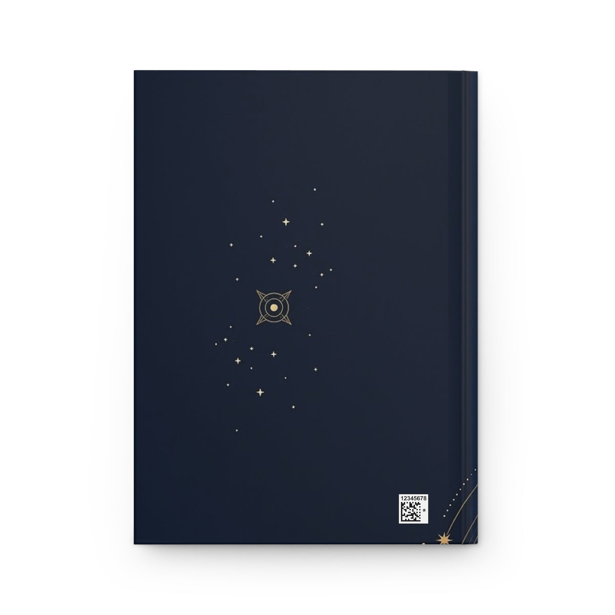 Celestial Geometry Variant 2 Hardcover Journal - Matte Lined Notebook