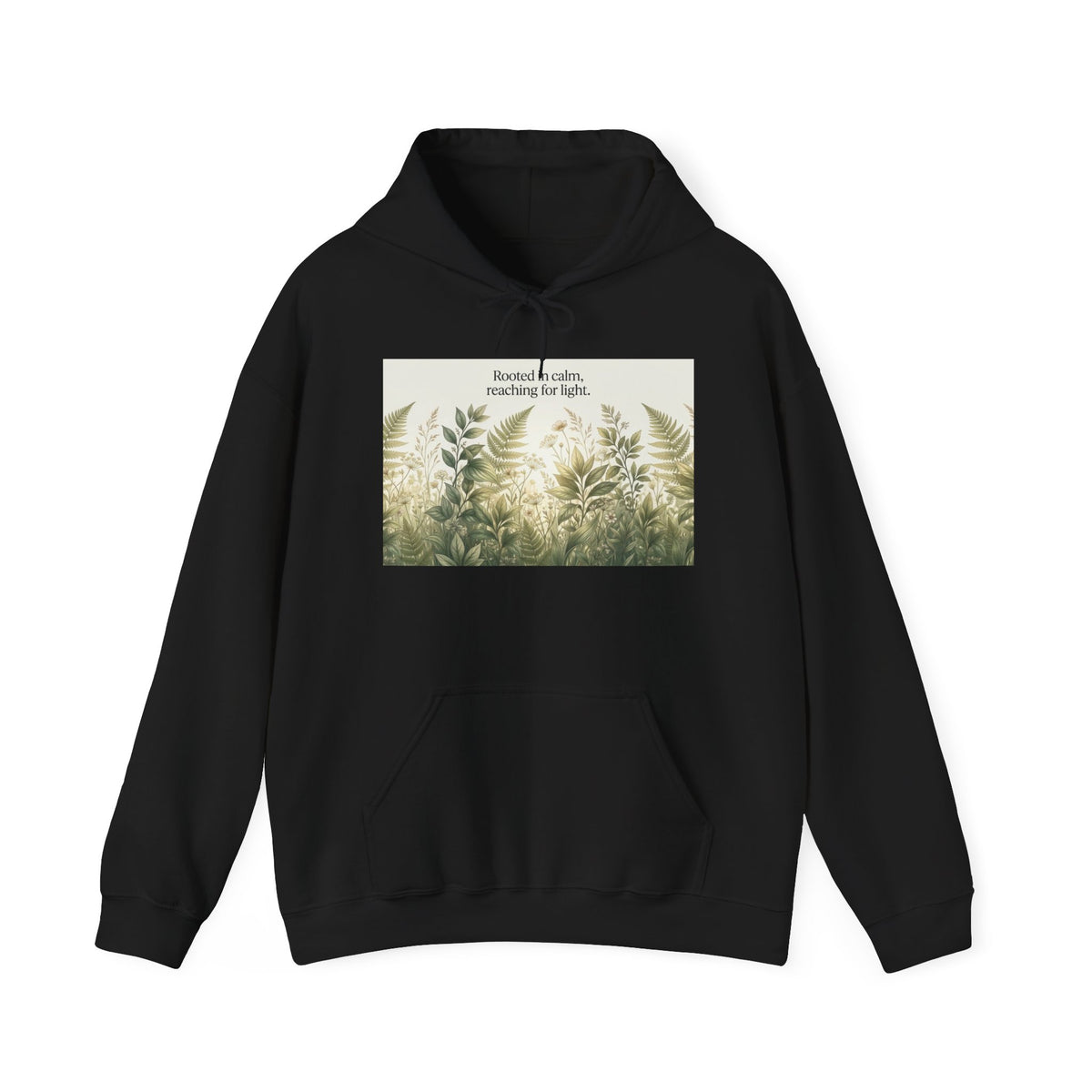 Botanical Meadow Nature Quote Unisex Heavy Blend Hoodie
