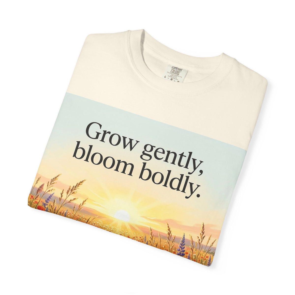 Wildflower Sunrise Premium Garment-Dyed T-Shirt | Comfort Colors 1717