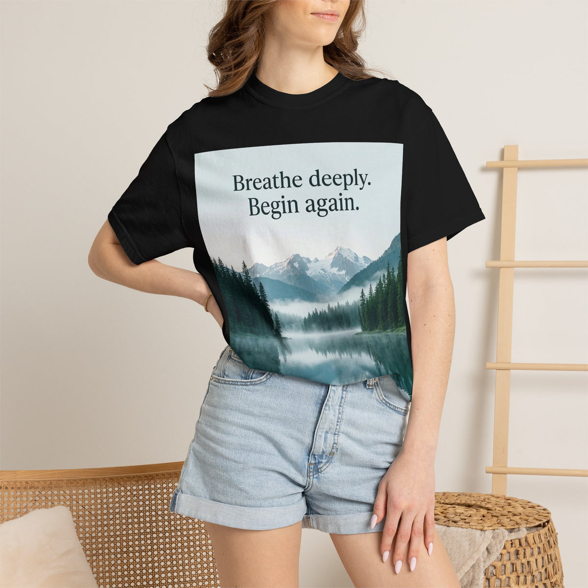 Mountain Lake Premium Garment-Dyed T-Shirt | Comfort Colors 1717