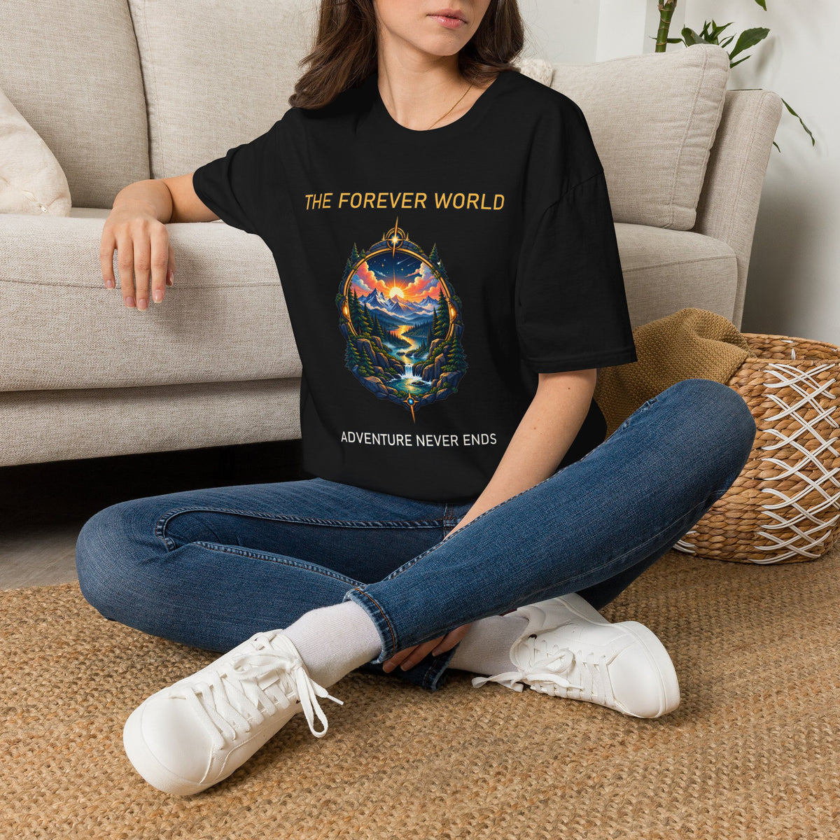 The Forever World Eternal Horizon Unisex Softstyle T-Shirt