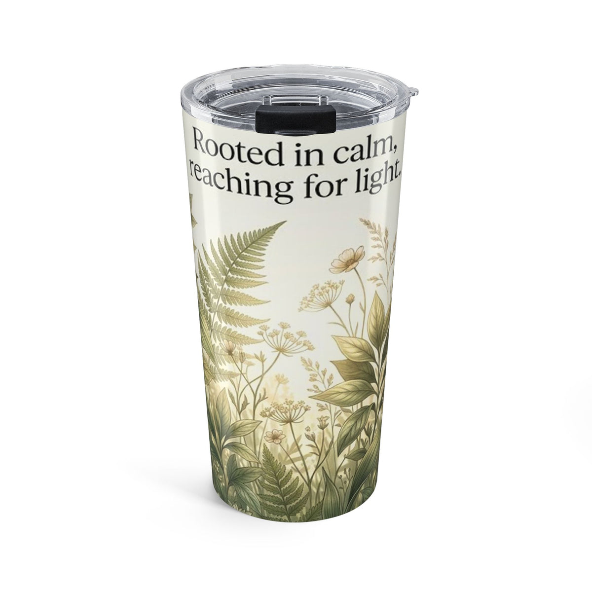 Botanical Meadow Nature Quote 20oz Insulated Tumbler