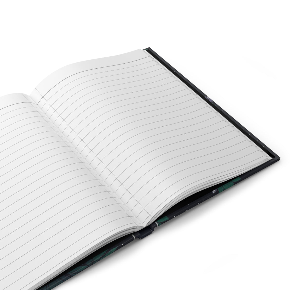 Midnight Botanicals Variant 1 Hardcover Journal - Matte Lined Notebook