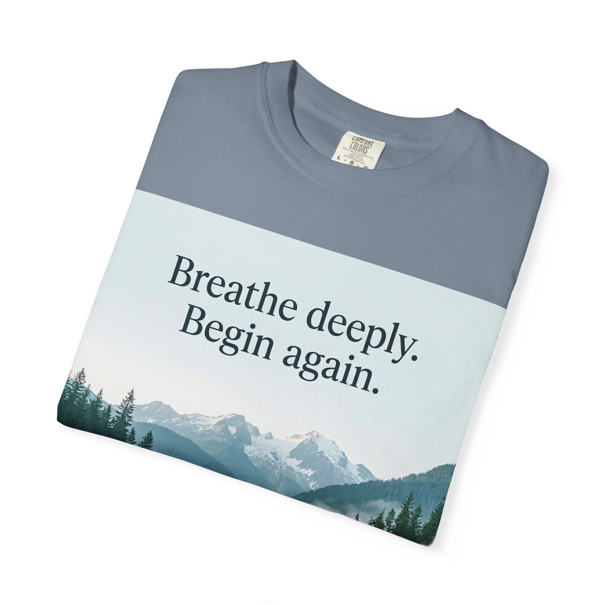 Mountain Lake Premium Garment-Dyed T-Shirt | Comfort Colors 1717