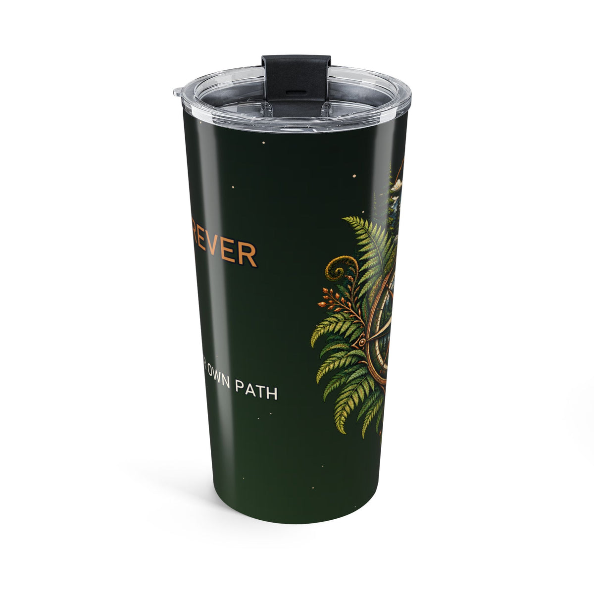 The Forever World Wildlands Compass 20oz Insulated Tumbler