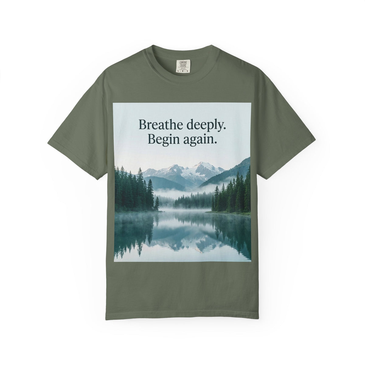 Mountain Lake Premium Garment-Dyed T-Shirt | Comfort Colors 1717