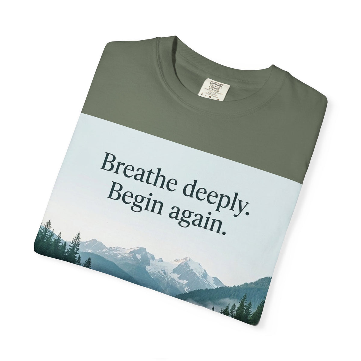 Mountain Lake Premium Garment-Dyed T-Shirt | Comfort Colors 1717
