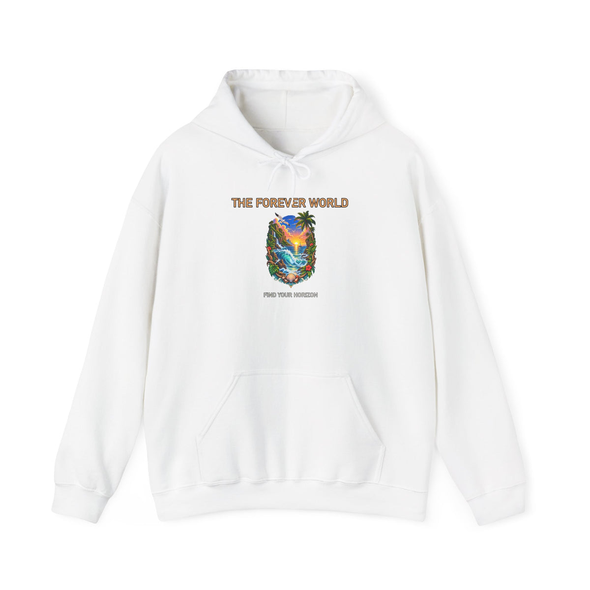 The Forever World Ocean Realm Unisex Heavy Blend Hoodie
