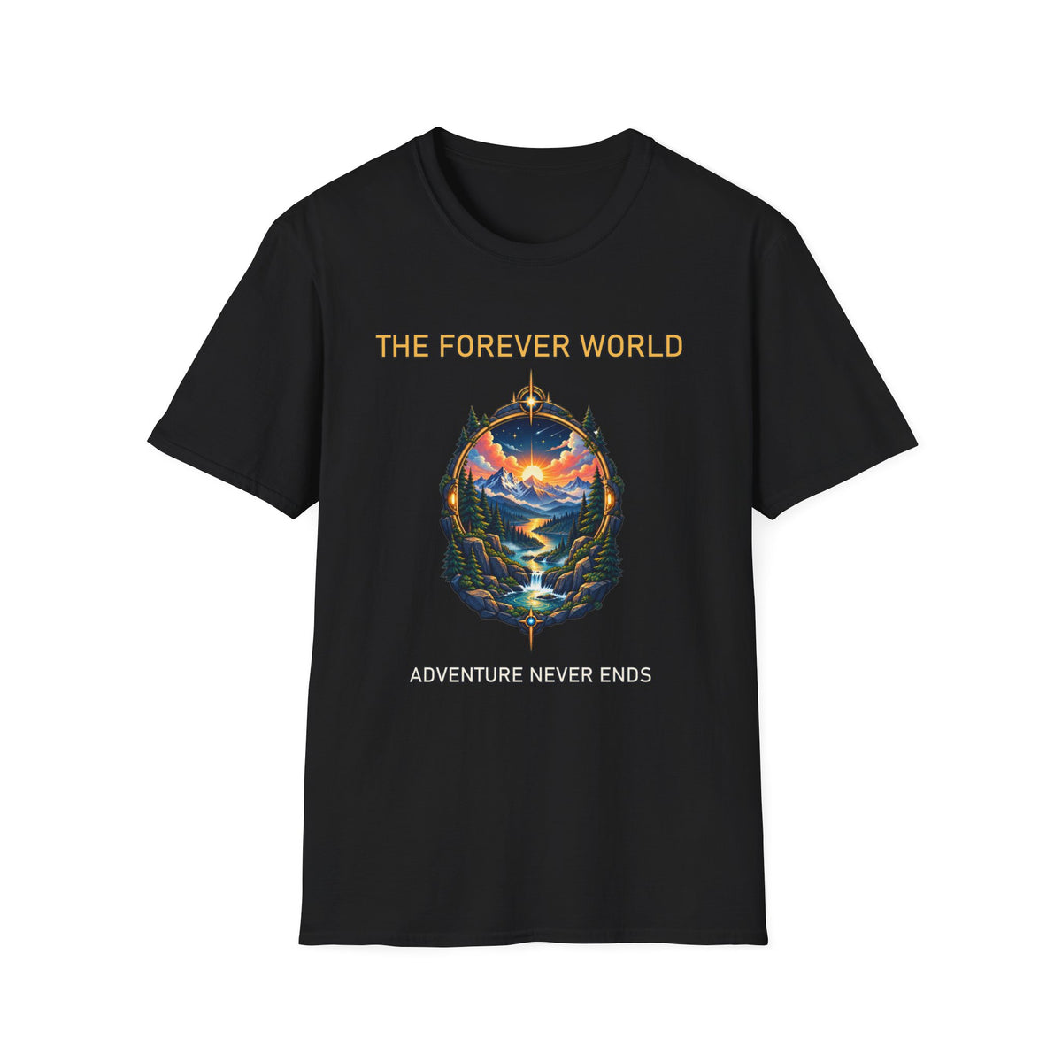 The Forever World Eternal Horizon Unisex Softstyle T-Shirt