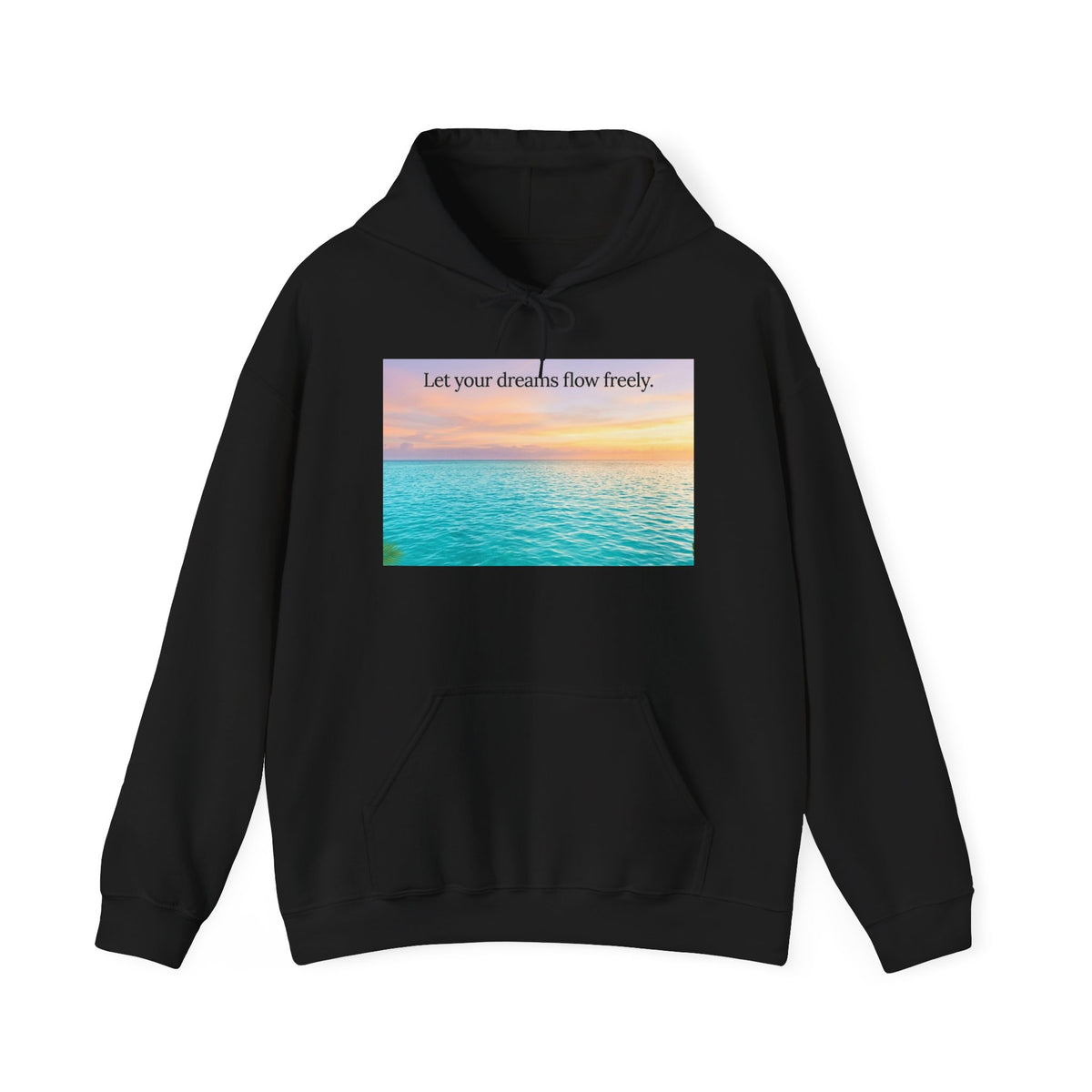 Tropical Ocean Nature Quote Unisex Heavy Blend Hoodie