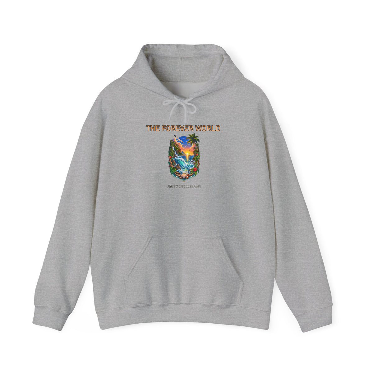 The Forever World Ocean Realm Unisex Heavy Blend Hoodie