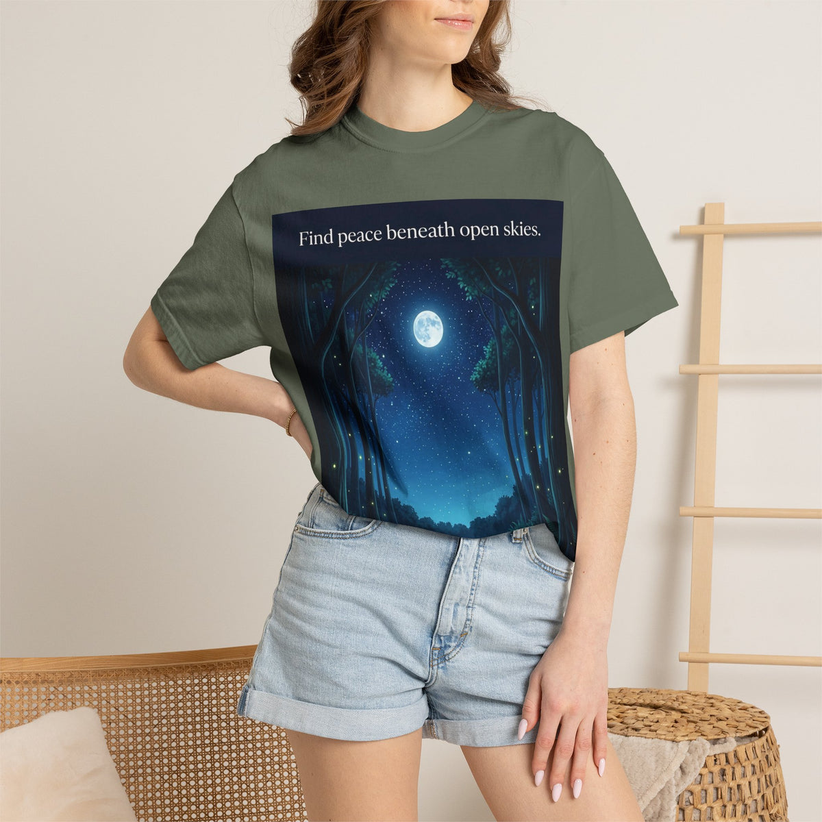 Moonlit Forest Premium Garment-Dyed T-Shirt | Comfort Colors 1717