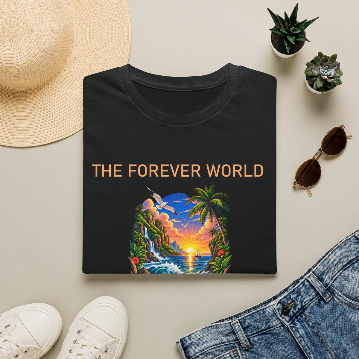 The Forever World Ocean Realm Unisex Softstyle T-Shirt