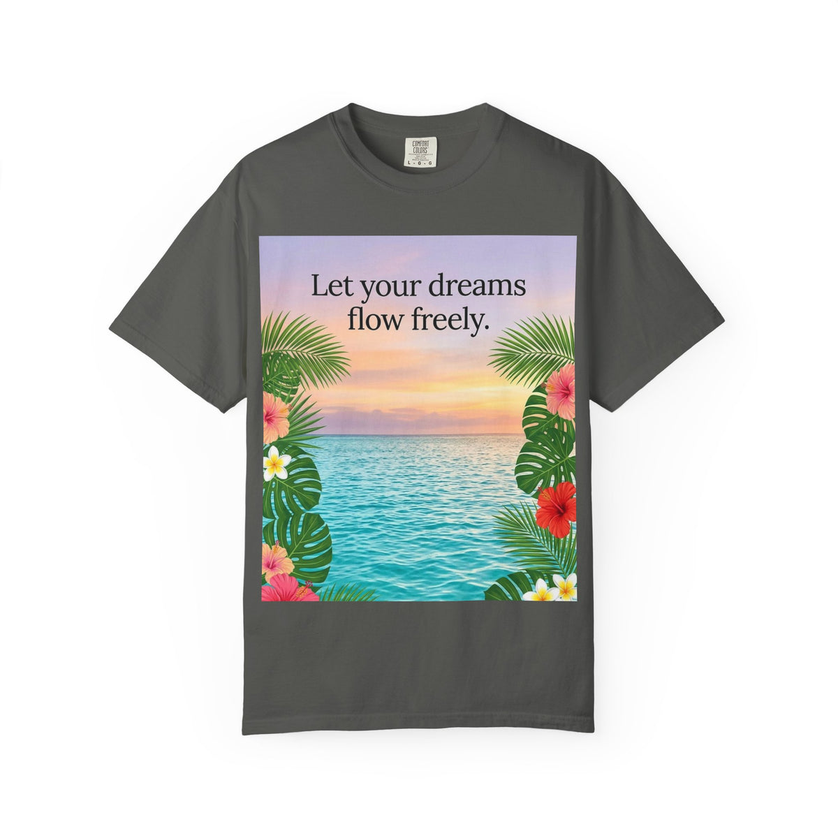 Tropical Ocean Premium Garment-Dyed T-Shirt | Comfort Colors 1717