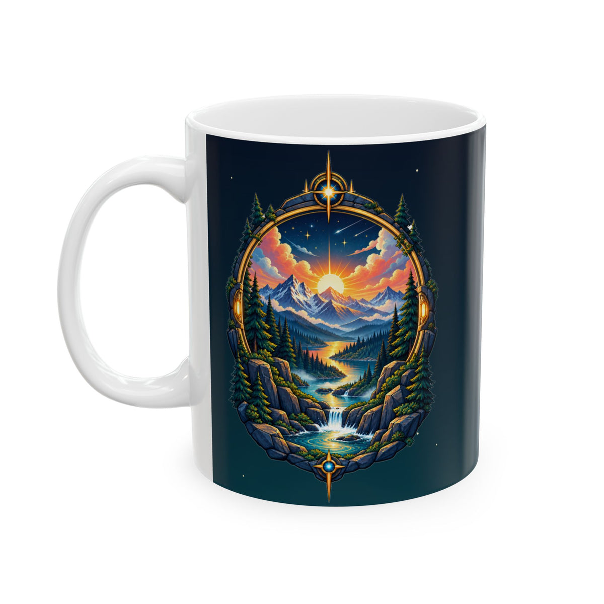 The Forever World Eternal Horizon Ceramic Mug
