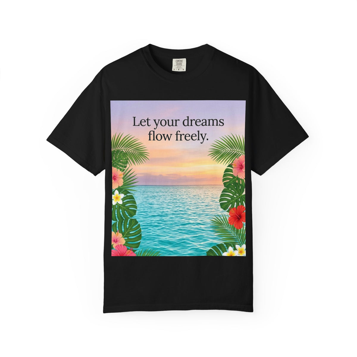 Tropical Ocean Premium Garment-Dyed T-Shirt | Comfort Colors 1717