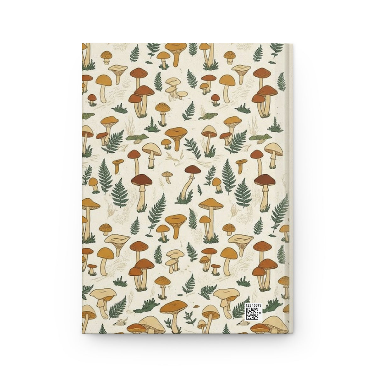 Forest Fungi Variant 2 Hardcover Journal - Matte Lined Notebook