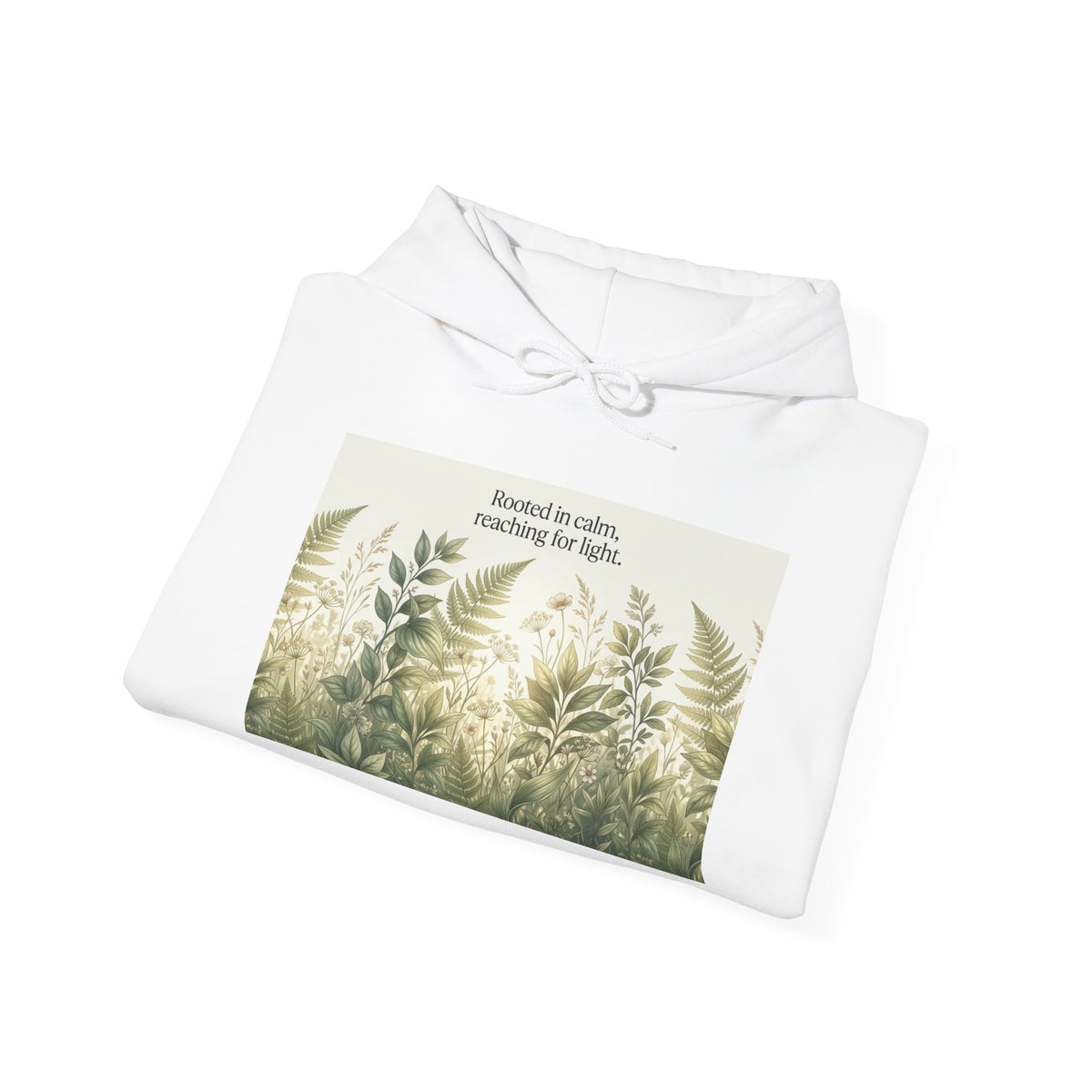 Botanical Meadow Nature Quote Unisex Heavy Blend Hoodie