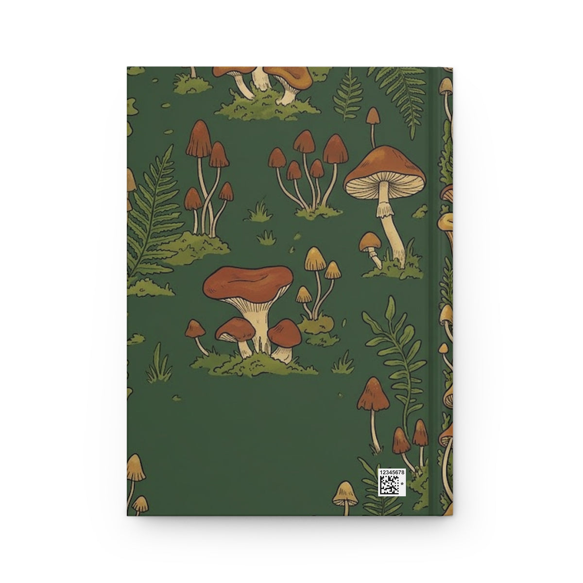 Forest Fungi Hardcover Journal - Matte Lined Notebook