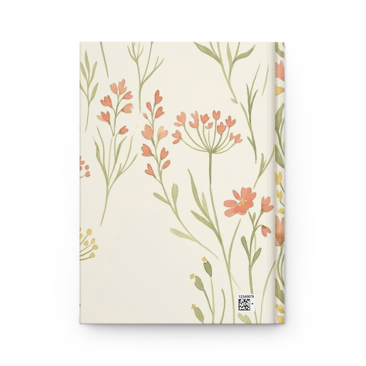 Sunlit Wildflowers Hardcover Journal - Matte Lined Notebook
