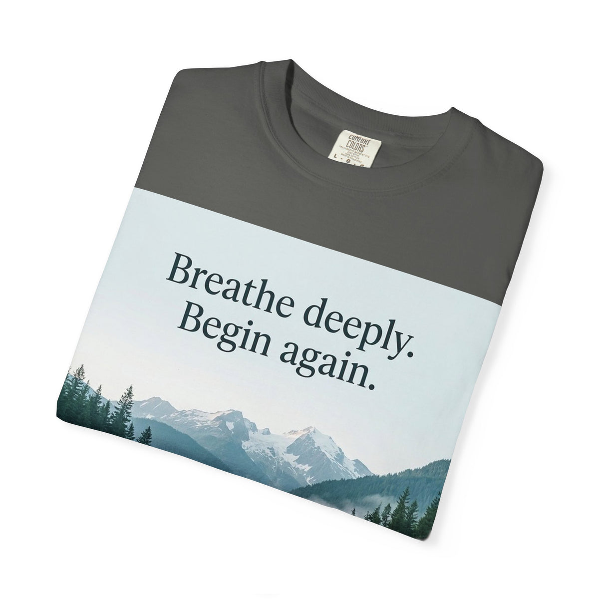 Mountain Lake Premium Garment-Dyed T-Shirt | Comfort Colors 1717