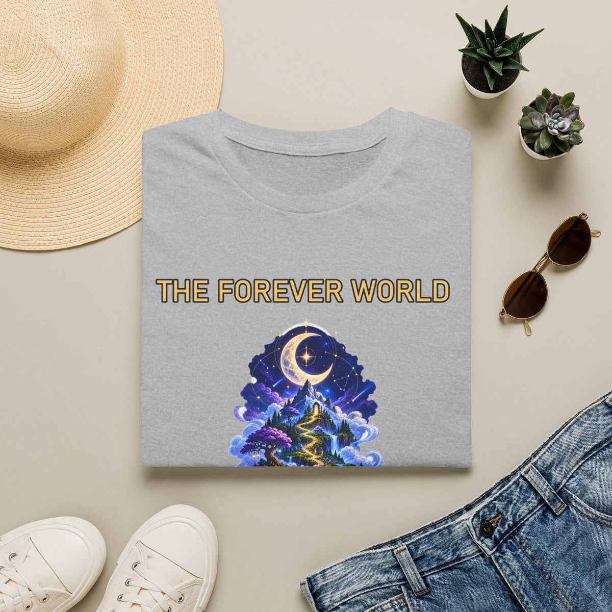 The Forever World Starlit Expedition Unisex Softstyle T-Shirt