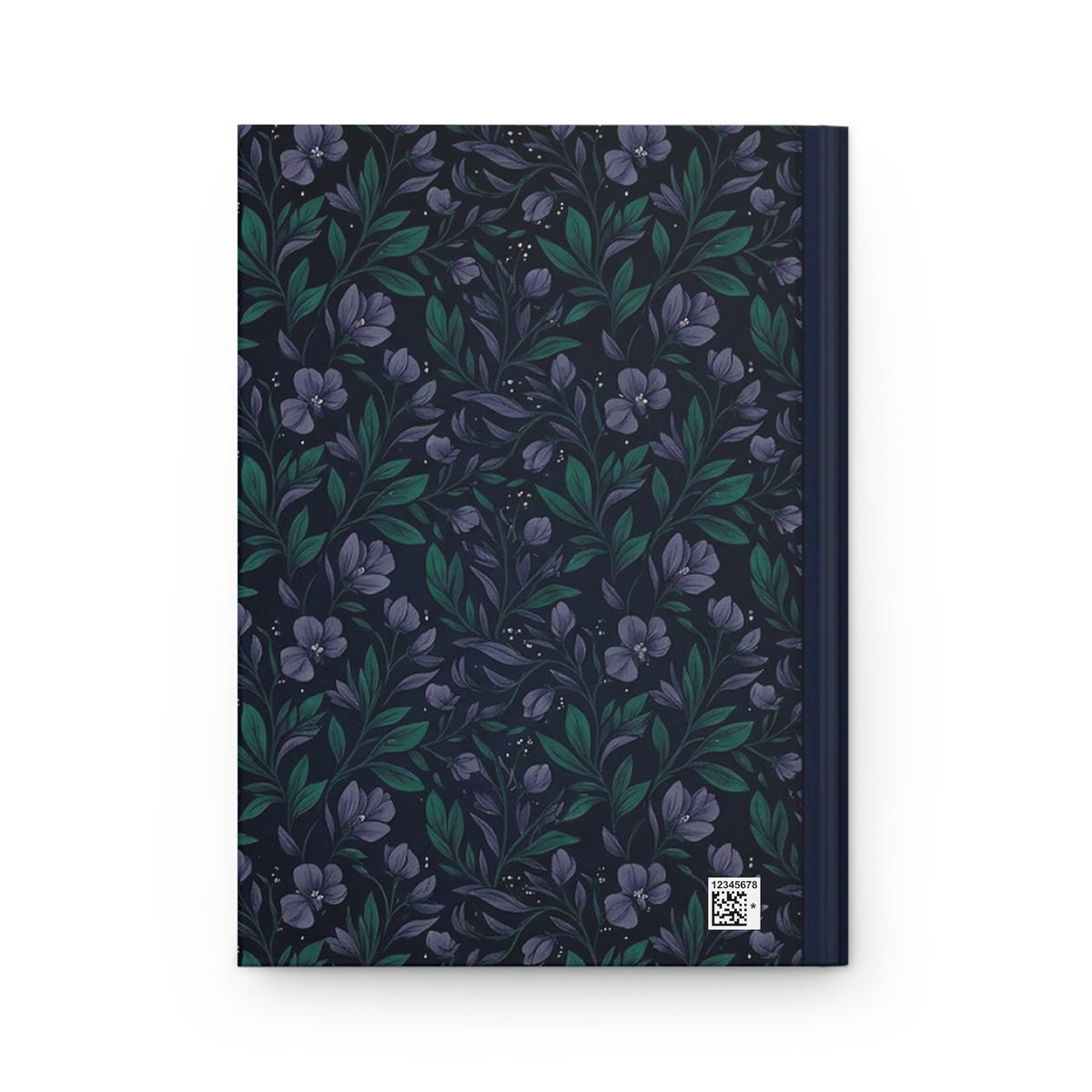 Midnight Botanicals Variant 4 Hardcover Journal - Matte Lined Notebook
