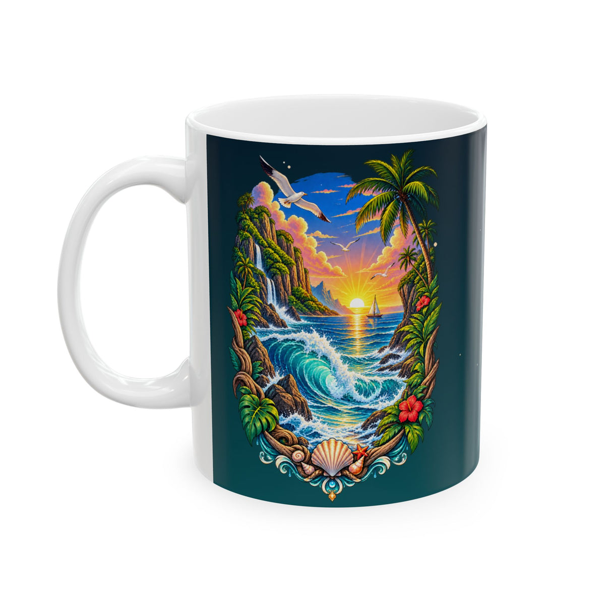 The Forever World Ocean Realm Ceramic Mug