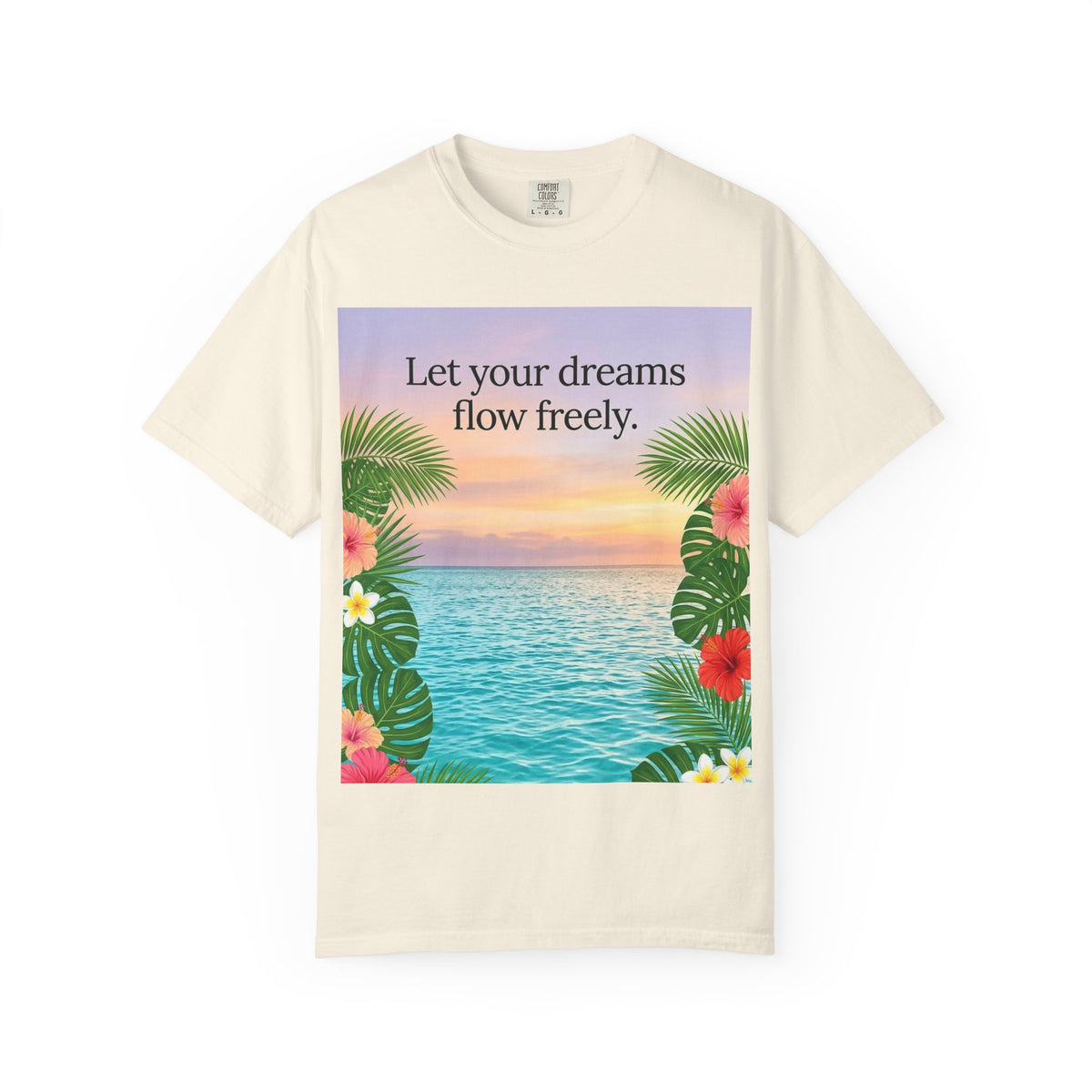 Tropical Ocean Premium Garment-Dyed T-Shirt | Comfort Colors 1717