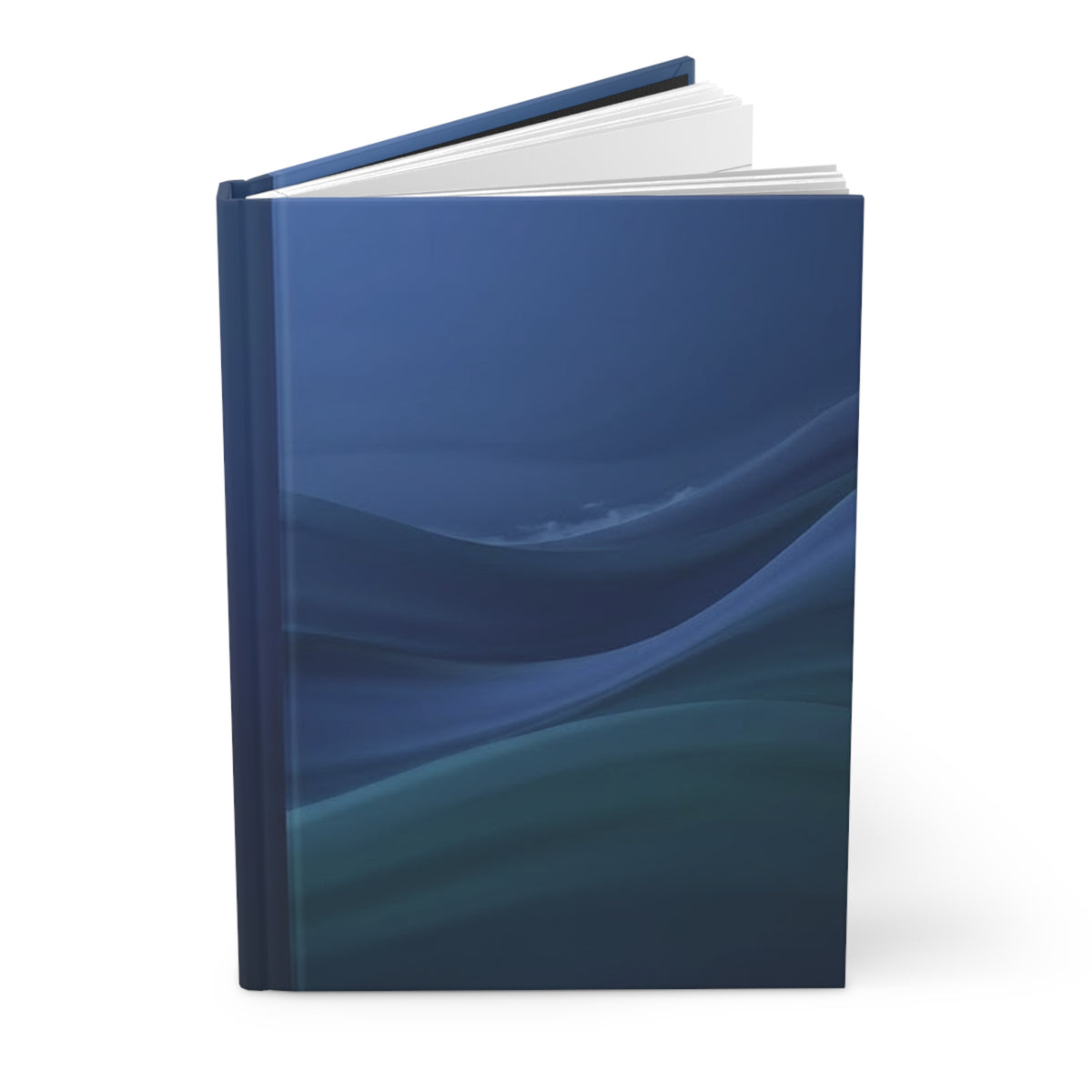 Ocean Currents Variant 5 Hardcover Journal - Matte Lined Notebook