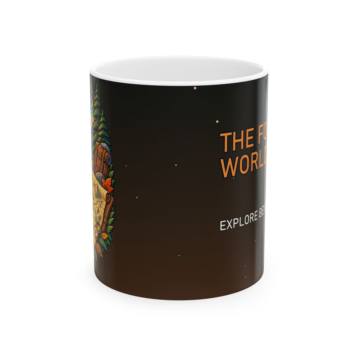 The Forever World Campfire Quest Ceramic Mug