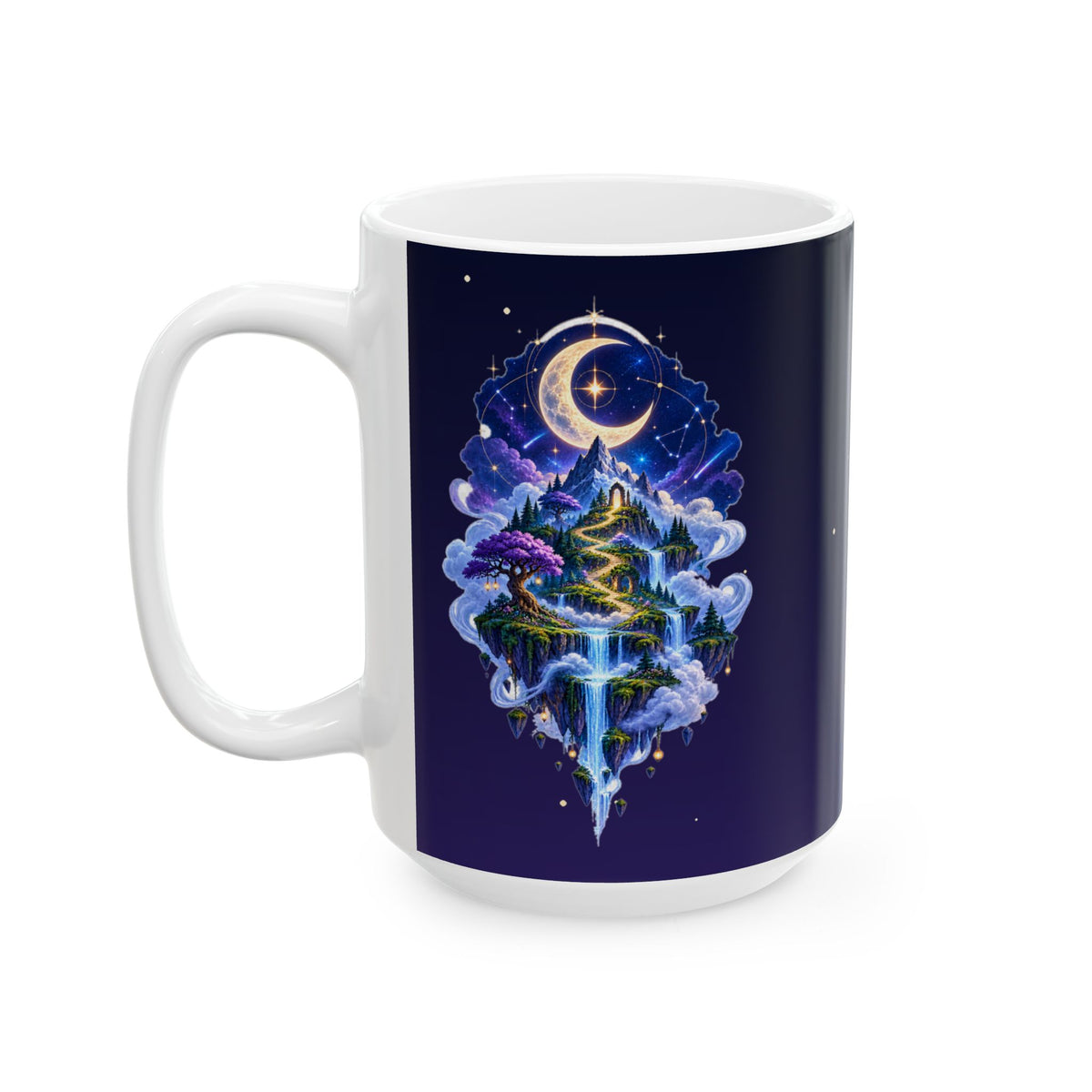 The Forever World Starlit Expedition Ceramic Mug
