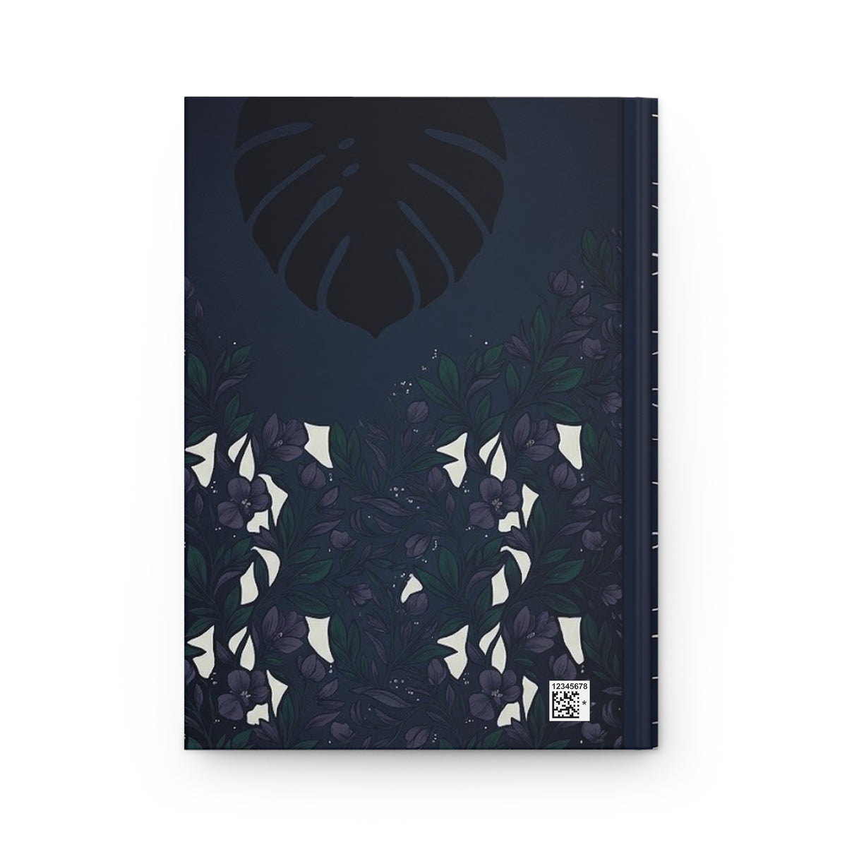 Midnight Botanicals Variant 5 Hardcover Journal - Matte Lined Notebook