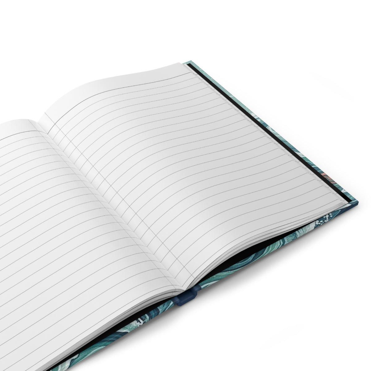 Ocean Currents Variant 1 Hardcover Journal - Matte Lined Notebook