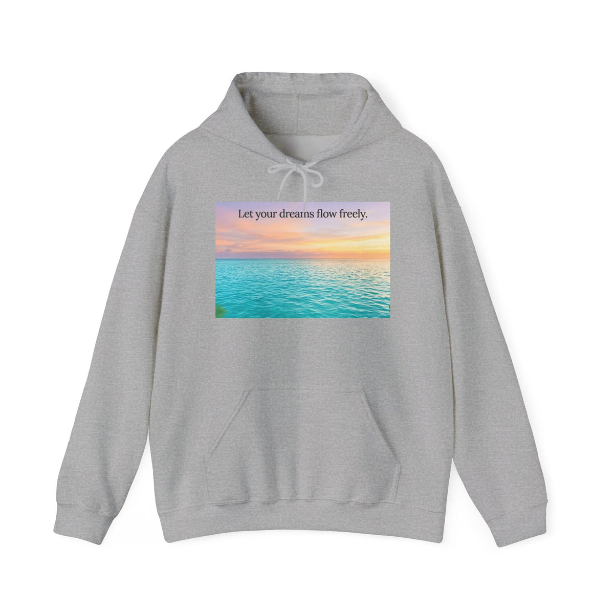 Tropical Ocean Nature Quote Unisex Heavy Blend Hoodie