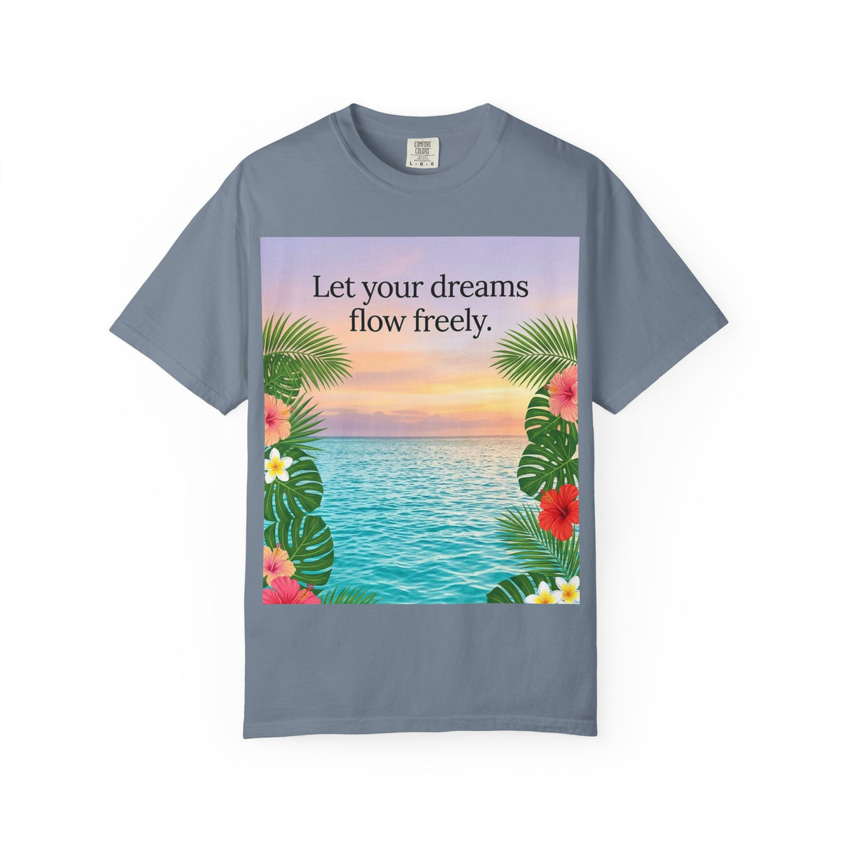 Tropical Ocean Premium Garment-Dyed T-Shirt | Comfort Colors 1717
