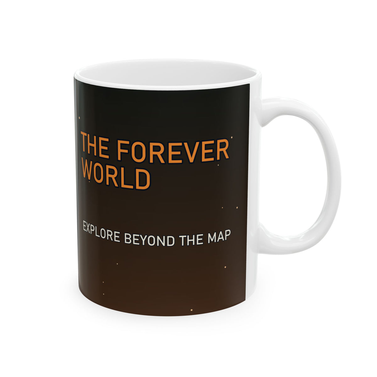 The Forever World Campfire Quest Ceramic Mug