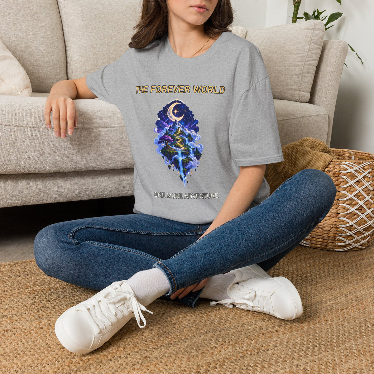 The Forever World Starlit Expedition Unisex Softstyle T-Shirt