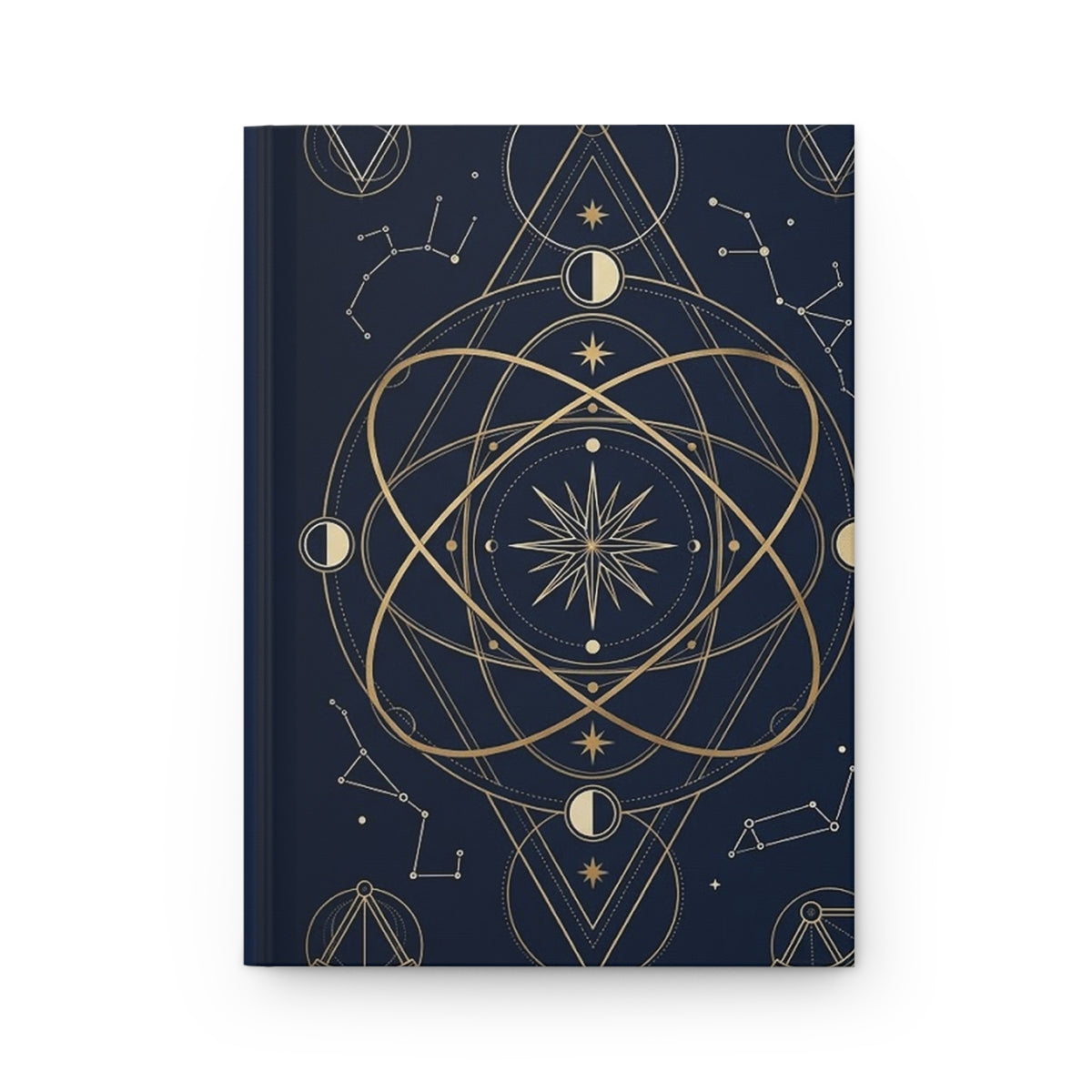 Celestial Geometry Variant 1 Hardcover Journal - Matte Lined Notebook