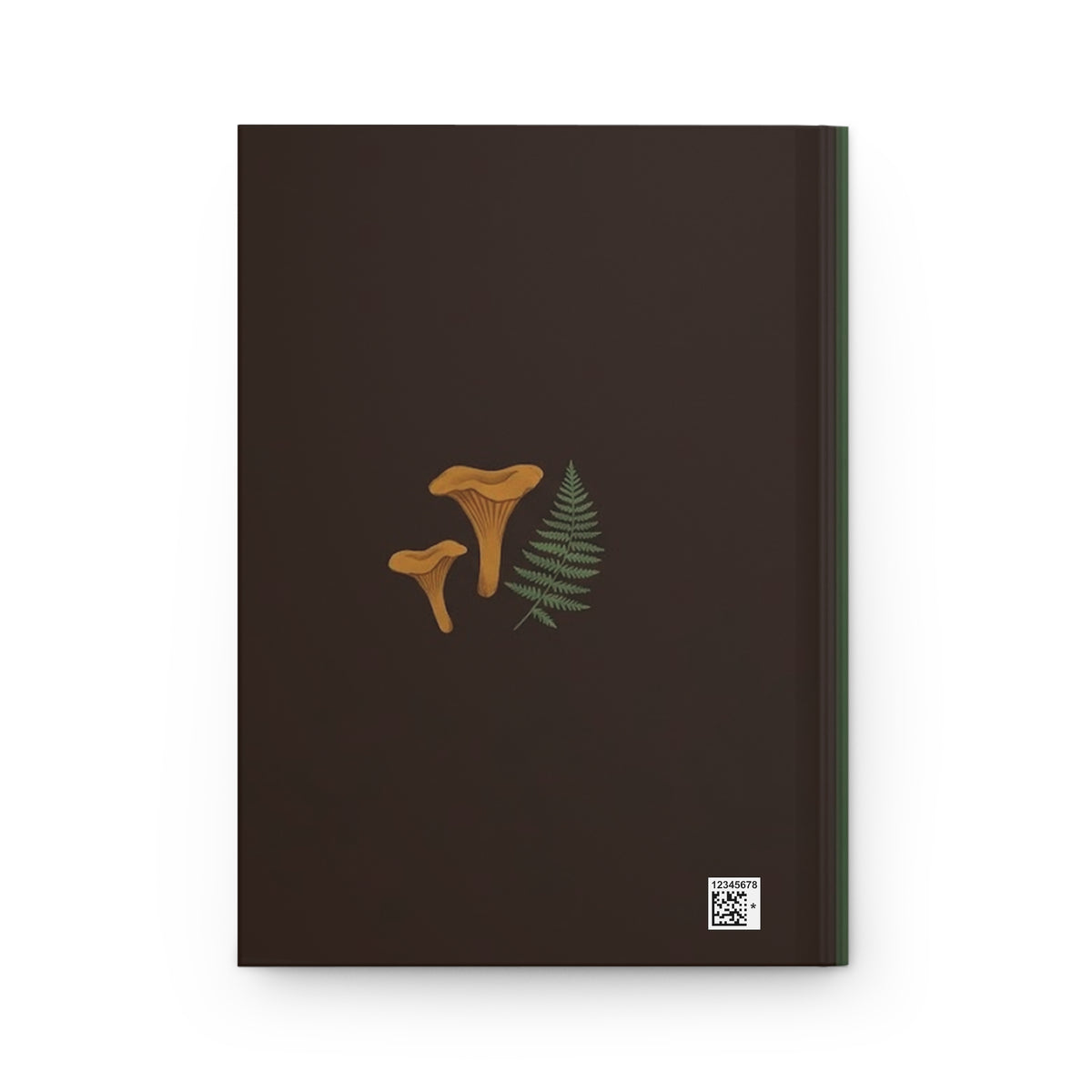 Forest Fungi Variant 4 Hardcover Journal - Matte Lined Notebook