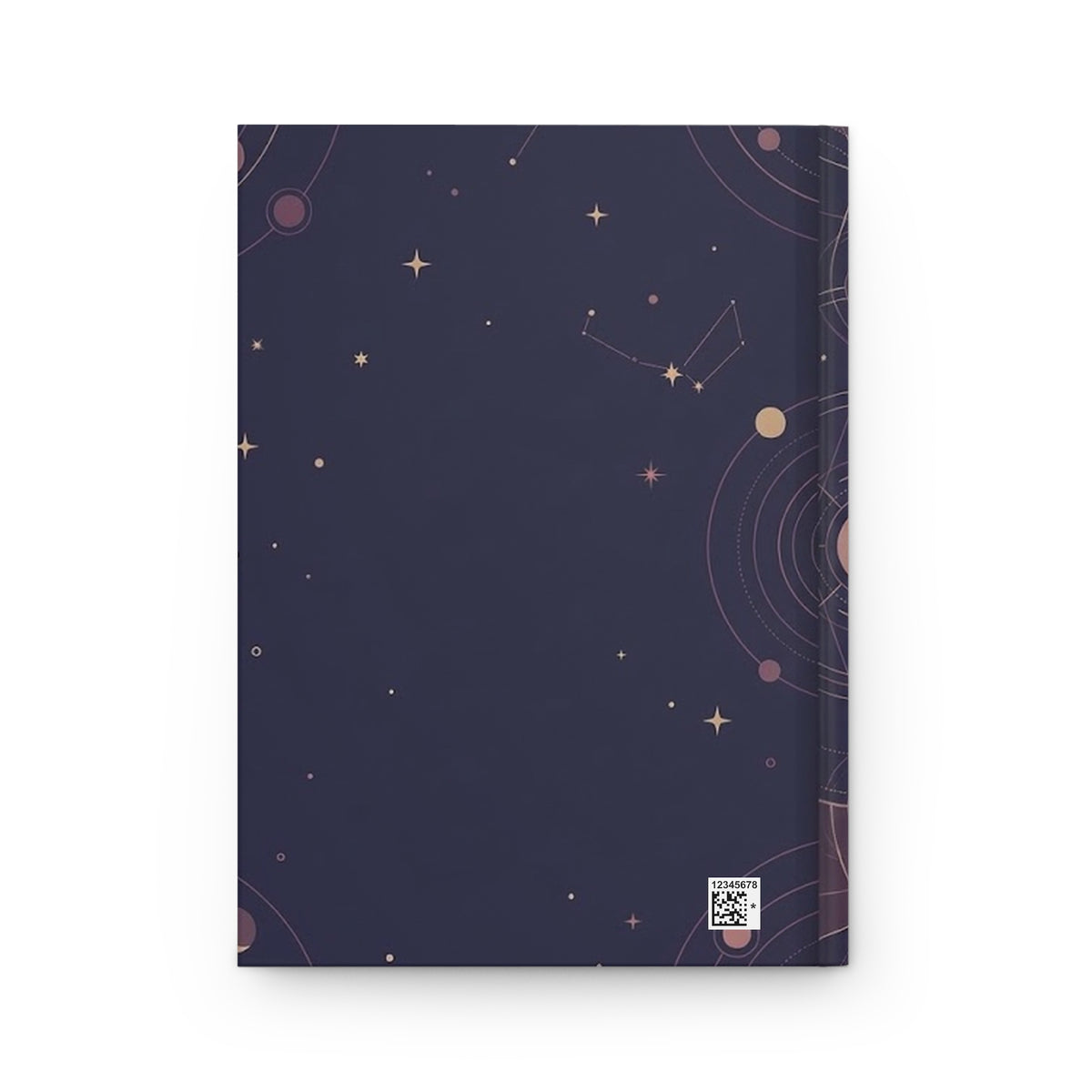 Celestial Geometry Hardcover Journal - Matte Lined Notebook