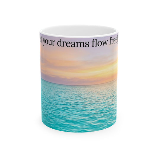 Tropical Ocean Nature Quote Ceramic Mug