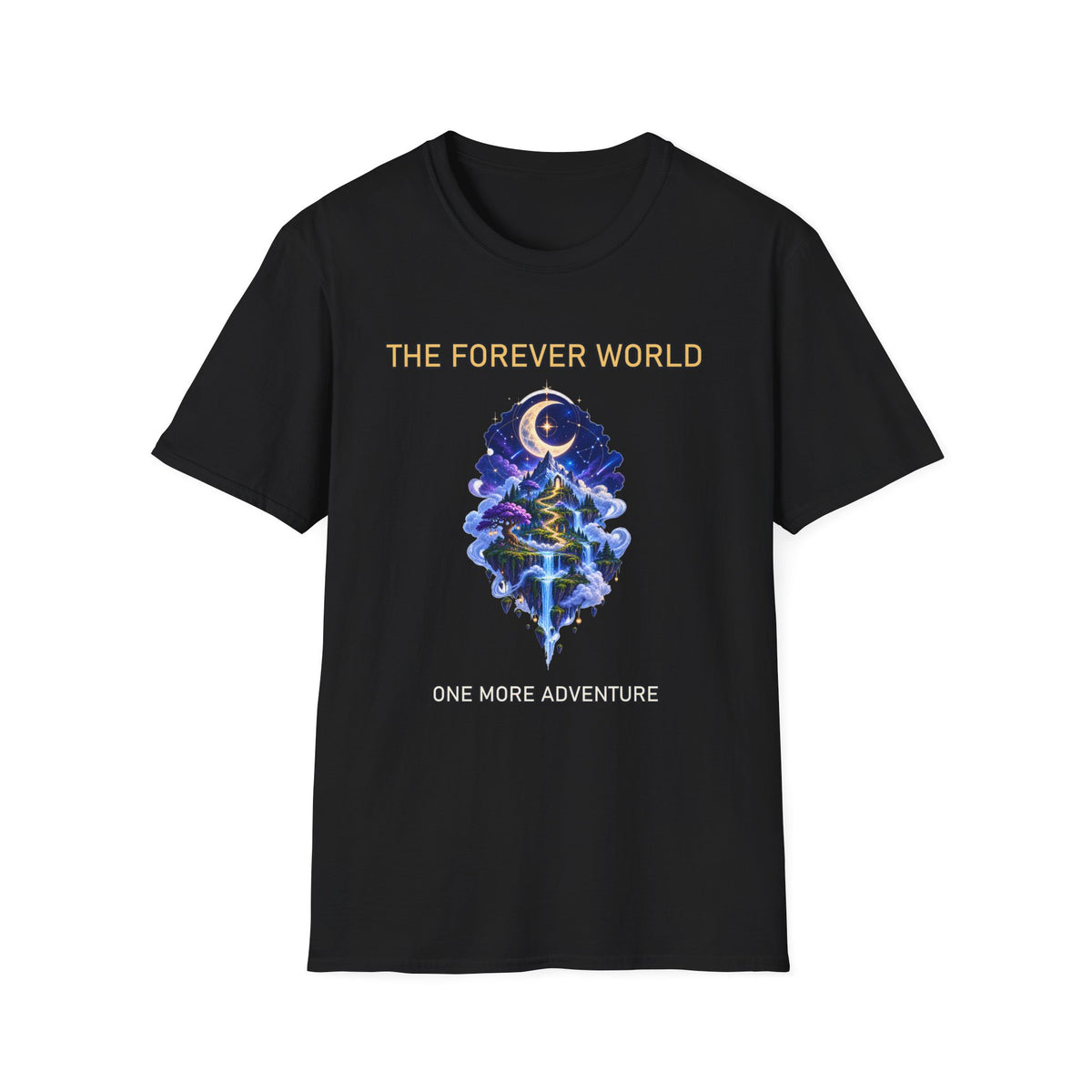 The Forever World Starlit Expedition Unisex Softstyle T-Shirt