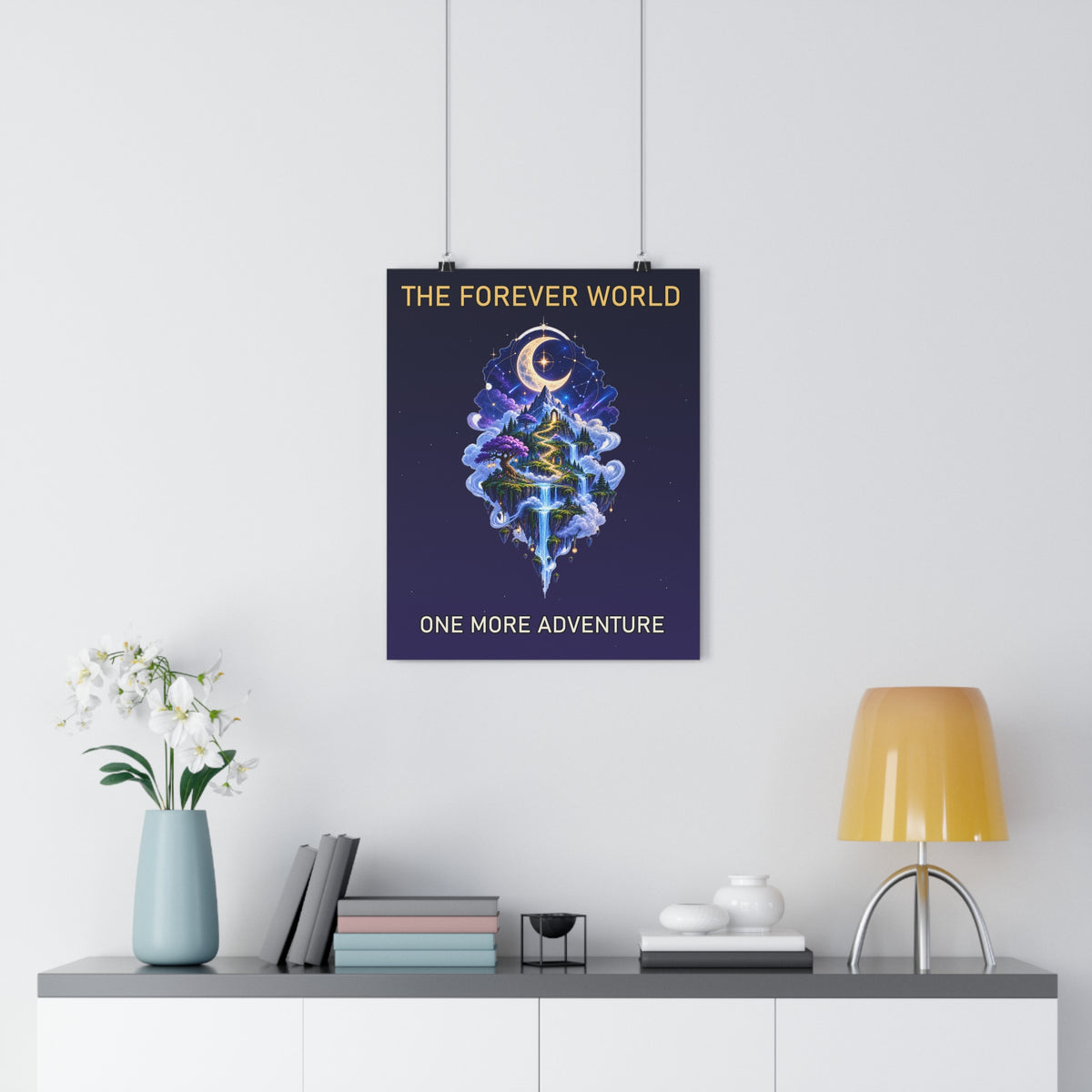 The Forever World Starlit Expedition 16" x 20" Fine Art Paper Poster