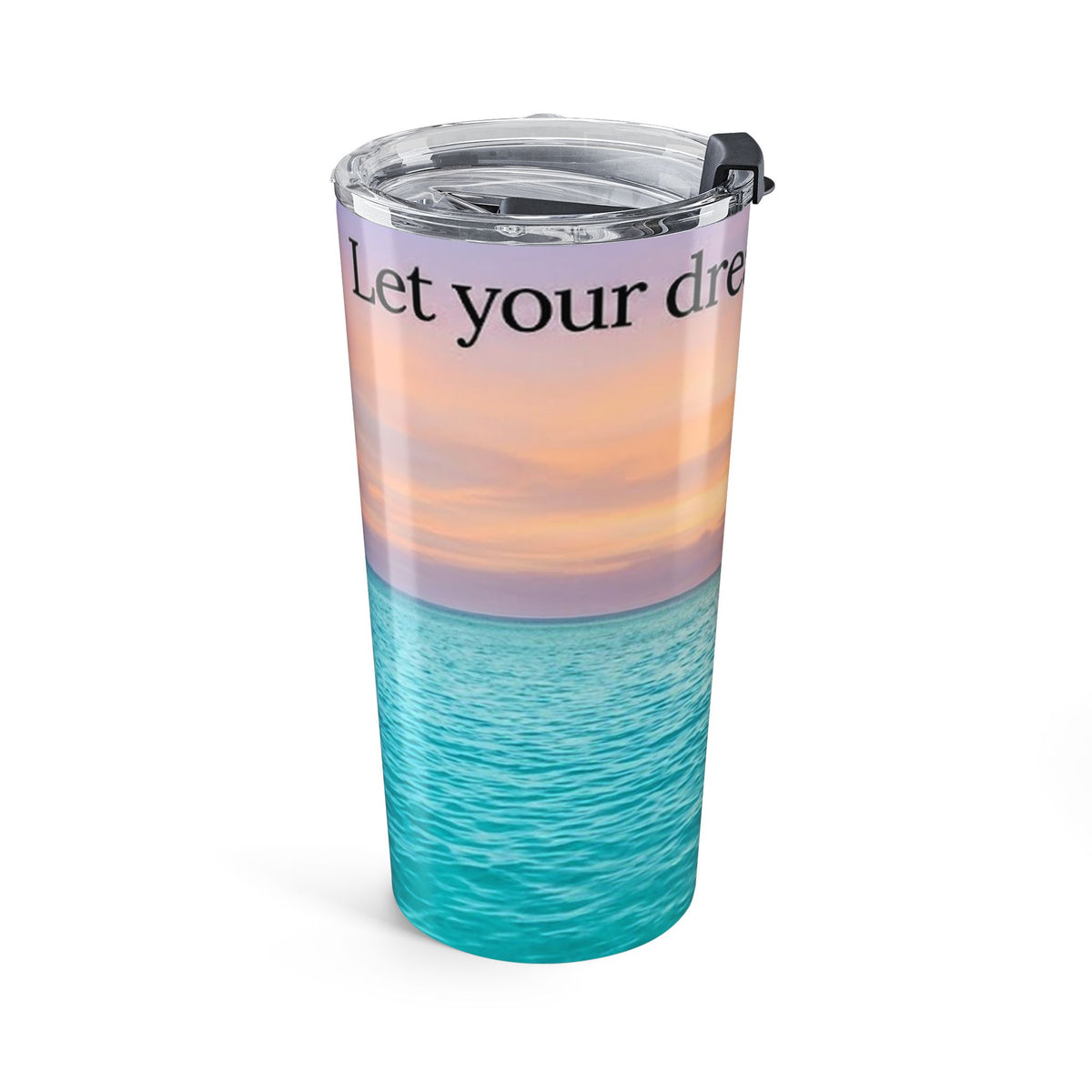 Tropical Ocean Nature Quote 20oz Insulated Tumbler